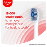 Colgate toothbrush heads Max White Soft pack of 4 - British product
