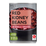 M&S M&S Red Kidney Beans in Chilli Sauce Canned Beans 395g- Buy online at McGrocer