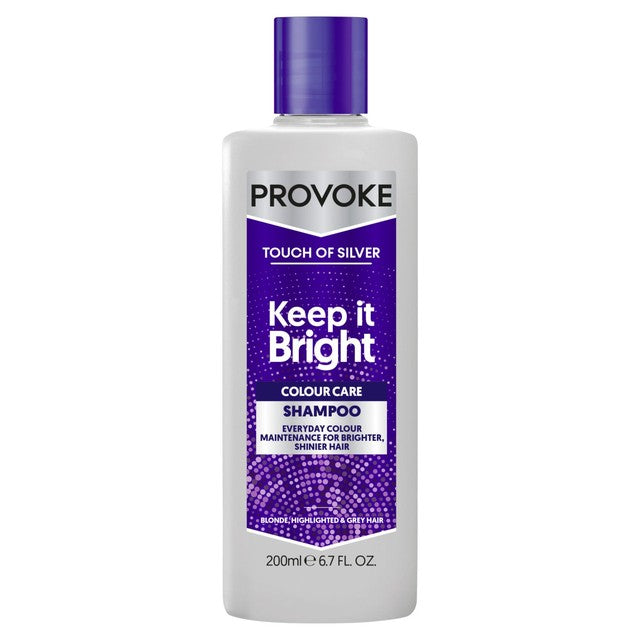 Provoke Touch of Silver shampoo, UK version
