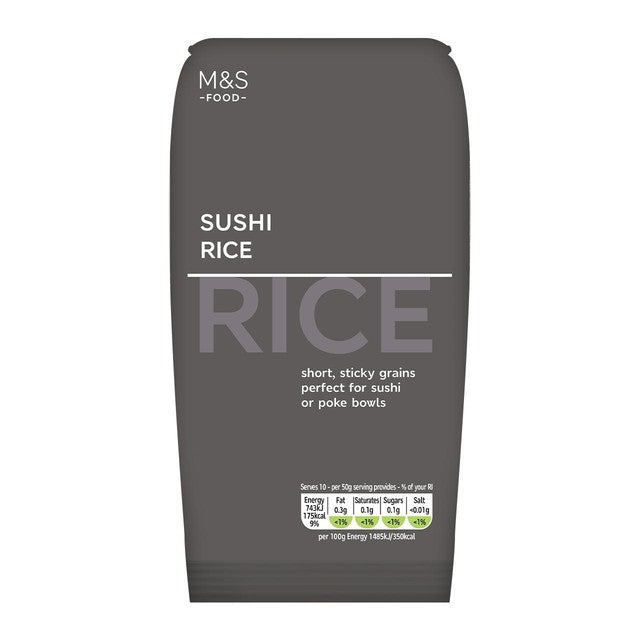 M&S sushi rice 500g, imported from the UK