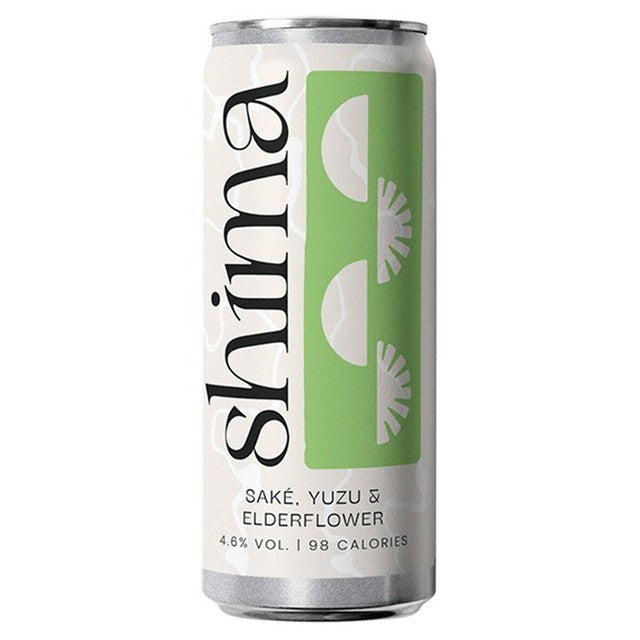 Shima Yuzu & Elderflower Sake Spritz 250ml (British brand)