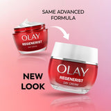 Olay Regenerist anti-ageing day cream 50ml, imported from the UK