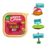 Edgard & Cooper dog food with organic beef - British product