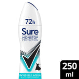 M&S Sure Women Nonstop Protection Invisible Aqua Anti-Perspirant Spray 250ml- Buy online at McGrocer