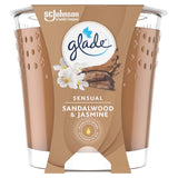 Glade scented candle Sandalwood & Jasmine 112g, UK version