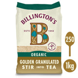 Billington's Organic Unrefined Natural Granulated Cane Sugar 500g - British product