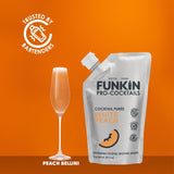 Funkin white peach puree 1kg - British product