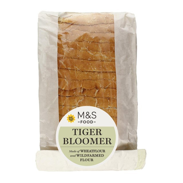 M&S thick sliced tiger bloomer 800g, imported from the UK