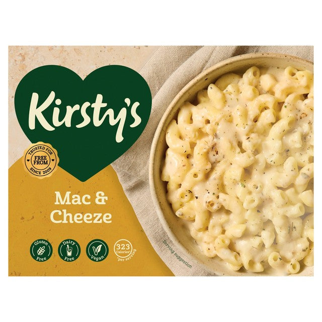 Kirstys Mac & Cheeze frozen ready meal 275g, UK version