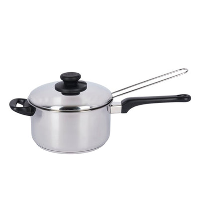 KitchenCraft Large Chip Fryer with Basket and Lid Stainless Steel Chip Pan 20cm