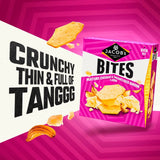 Jacob's Bites mature cheddar and onion cracker bites 125g, UK version