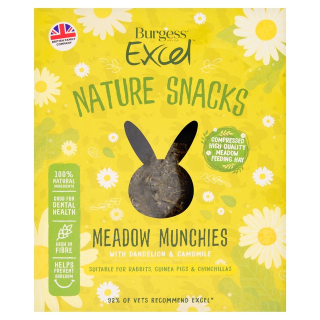 Burgess Excel Meadow Munchies hay feed 1kg - British product