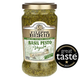 Filippo Berio Vegan Basil Pesto Sauce 190g