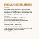 Milkshake à la vanille Shaken Udder 330ml (marque britannique)