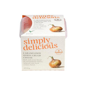 Simply Delicious Caramelised Onion Cream Cheese 200g