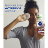 NIVEA Glow Eye Make-up Remover 125ml, imported from the UK