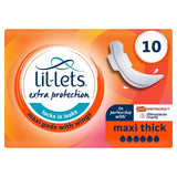 Lil-Lets Extra Protection Ultra Maxi Pads 10 Pack, UK version