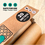 Eco Green Living compostable parchment paper 30cm x 20m - British product
