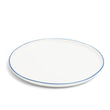 Daylesford Edge Blue dinner plate 27cm - British product