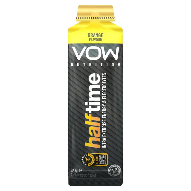 Vow Nutrition Half Time Orange energy gel 60ml (British brand)