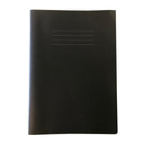Nuco A4 Sketchbook Black with plain pages, imported from the UK