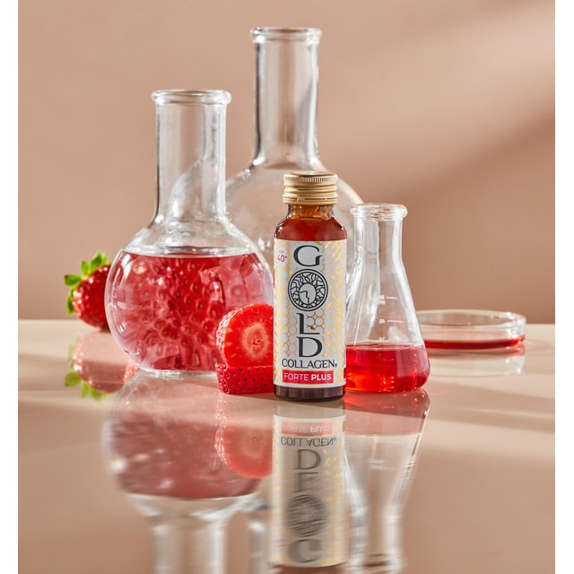 Gold Collagen Forte Plus liquid supplement 10 x 50ml, UK version