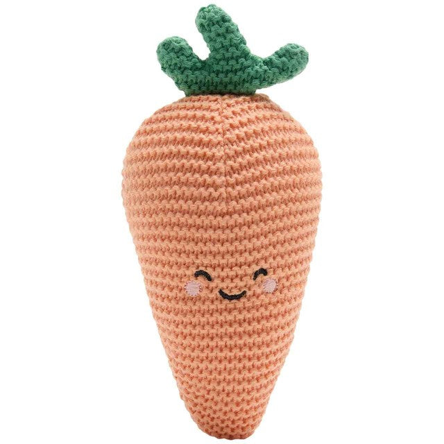M&S crochet carrot toy orange, UK version