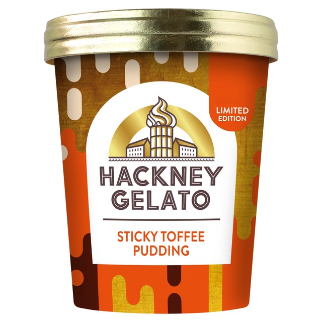 Hackney Gelato Sticky Toffee Pudding Gelato 460ml, UK-Version