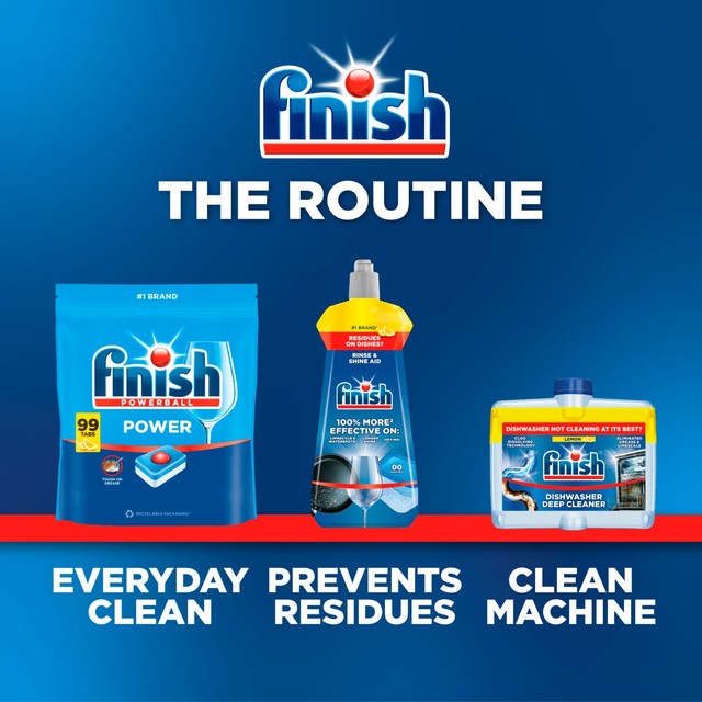 Finish dishwasher tablets lemon scent 90 tablets - British product
