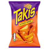 Takis Intense Nacho cheese flavoured maize snack (British brand)