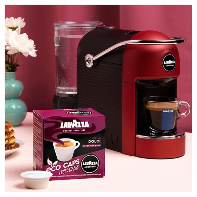 Lavazza Lungo Dolce coffee capsules 16 capsules, UK version