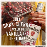 Jim Beam black cherry bourbon whiskey 70cl, UK version