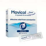 Movicol Ease Plain laxative powder 13.7g sachets, imported from the UK
