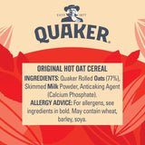 Quaker original porridge pot 60g, imported from the UK