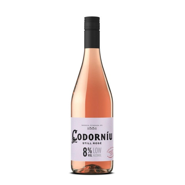 Codorniu 8% still rosé wine 75cl - British product