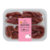 M&S duck stir fry strips 200g, imported from the UK