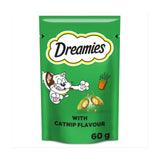 M&S Dreamies Adult Cat Treats with Catnip 60g- Buy online at McGrocer