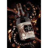 Kraken black spiced rum roast coffee 70cl, UK version