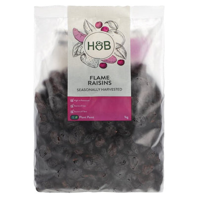M&S Holland & Barrett Flame Raisins Dried Fruit 1kg- Buy online at McGrocer