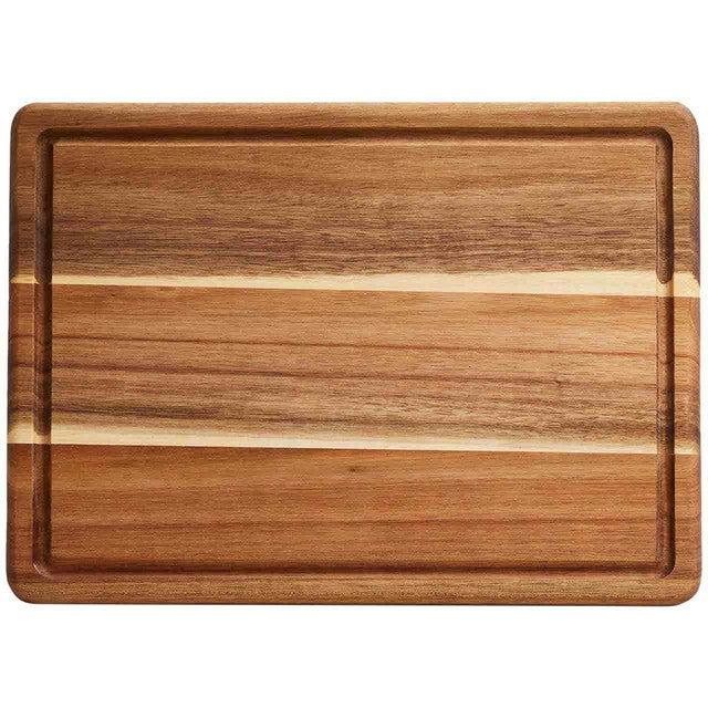 M&S acacia chopping board with silicone feet, imported from the UK