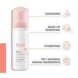 Avène cleansing foam for combination skin 150ml - British product