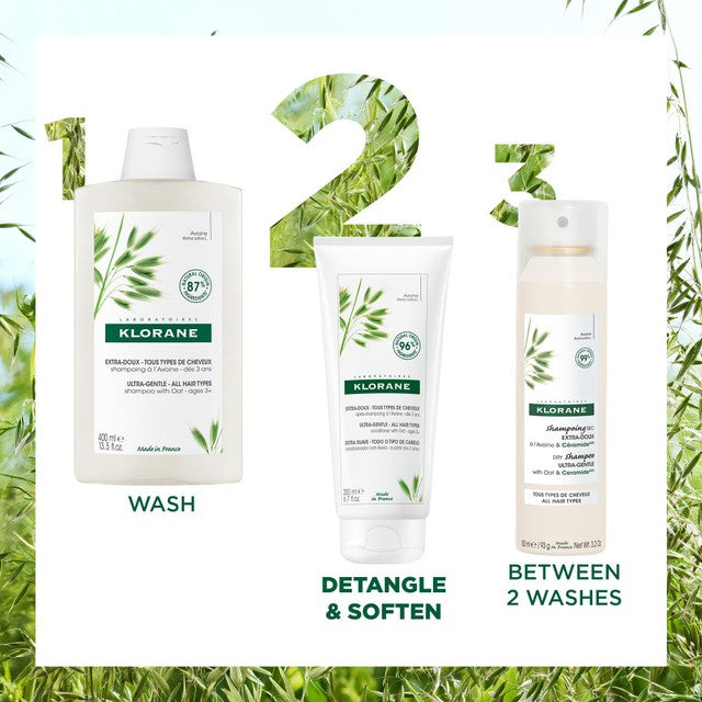 Klorane Softening Conditioner with Oat Milk 200ml, UK version