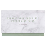 Daylesford Organic dark chocolate peppermint thins 75g - British product