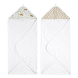 Aden + Anais Hooded Towel Tanzania 2 Pack - British product