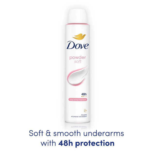 Dove powder anti-perspirant deodorant spray 200ml - British product