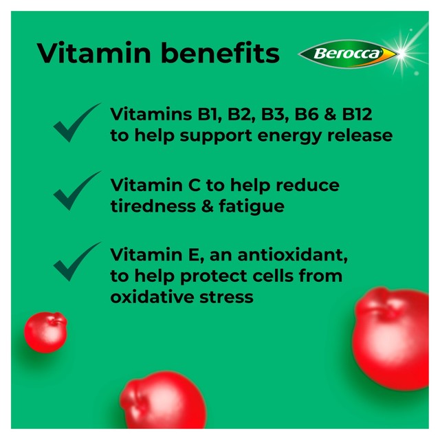 Berocca cherry vitamin gummies 60 pack - British product