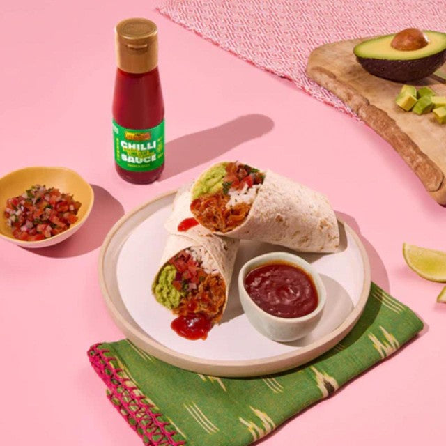 Lee Kum Kee lime leaf flavoured chilli sauce 135g, UK version