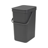 M&S Brabantia Sort & Go Grey Recycle Bin 12L- Buy online at McGrocer