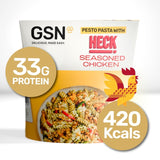 GSN Pesto Protein Pasta with HECK! frozen meal 350g - British product