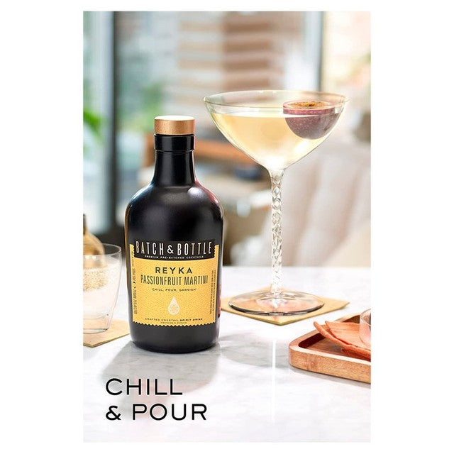 Batch & Bottle passion fruit martini cocktail 50cl - British product